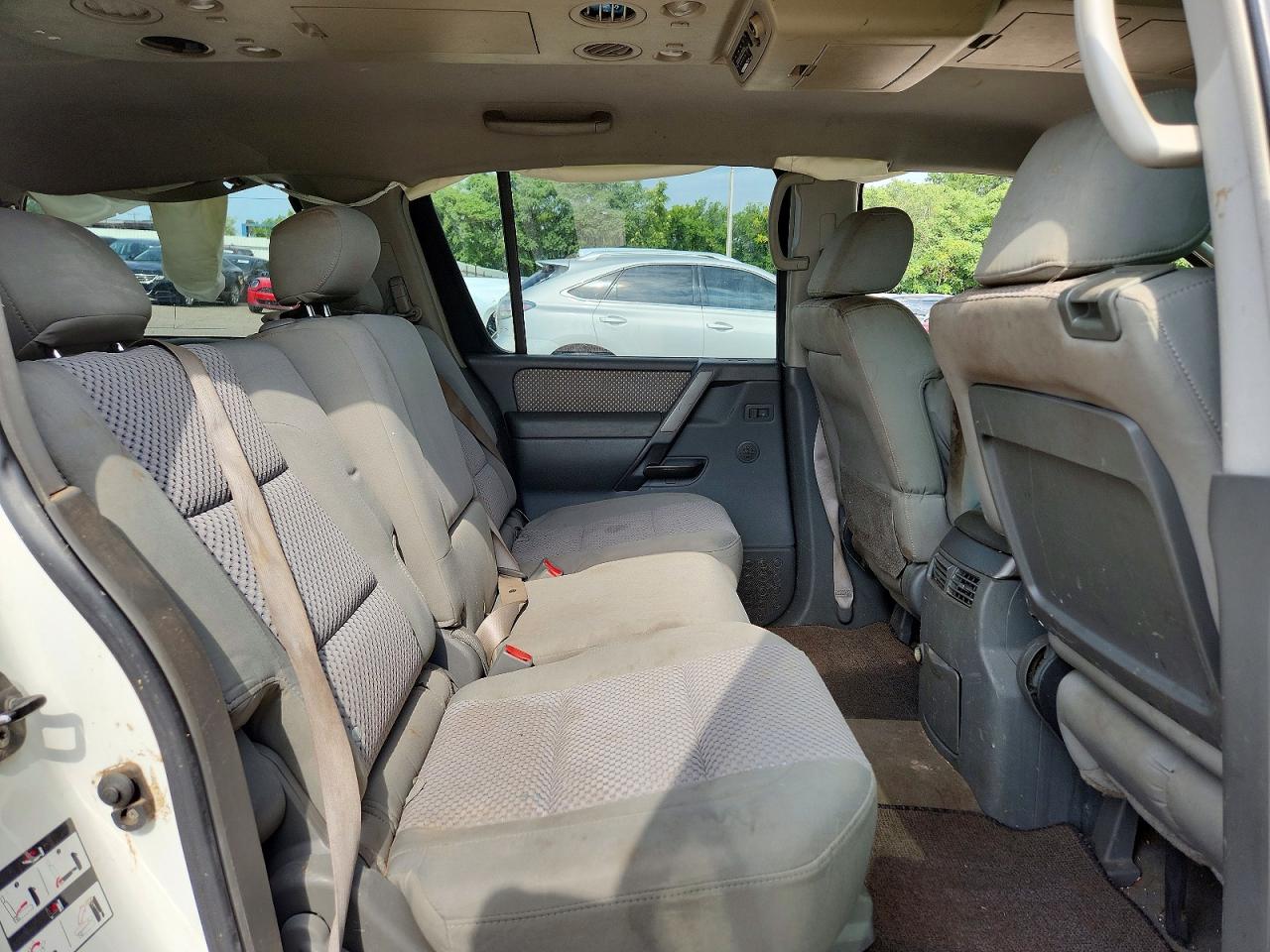 2006 Nissan Armada Se White vin: 5N1AA08B06N730134