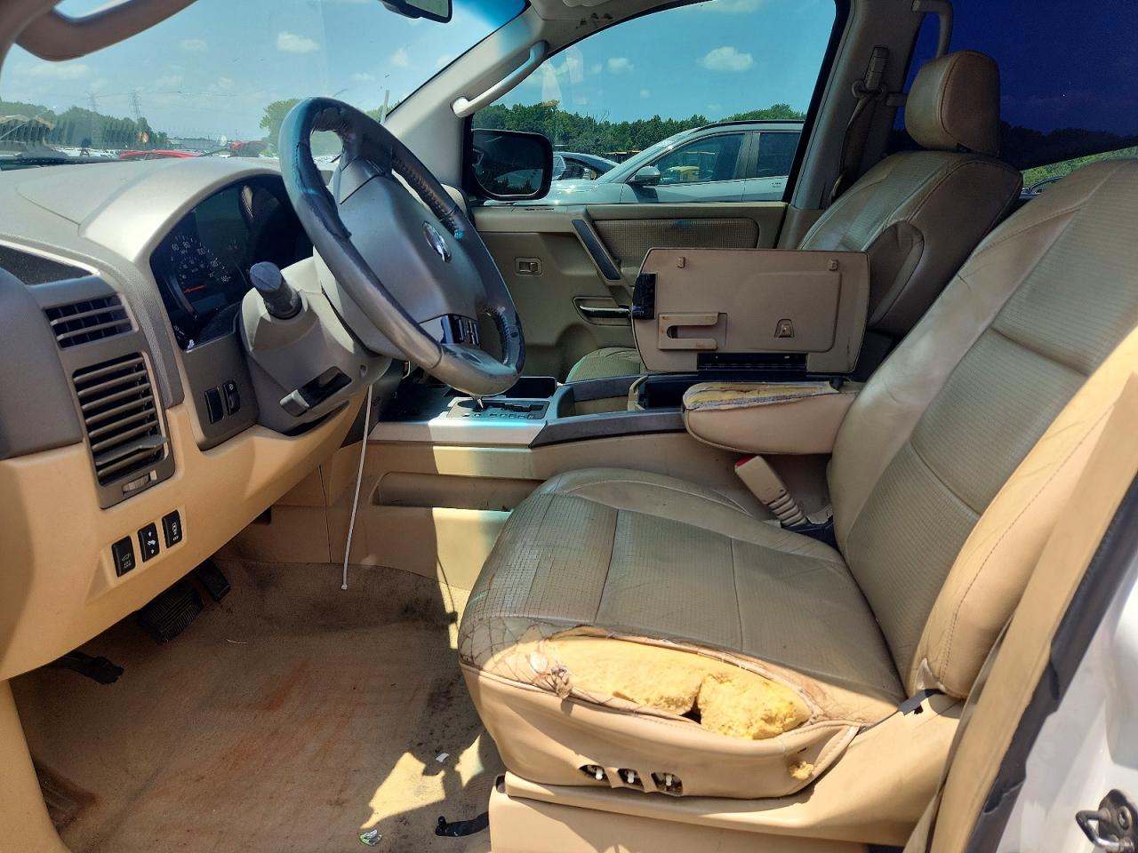 2006 Nissan Armada Se Белый vin: 5N1AA08B06N739271