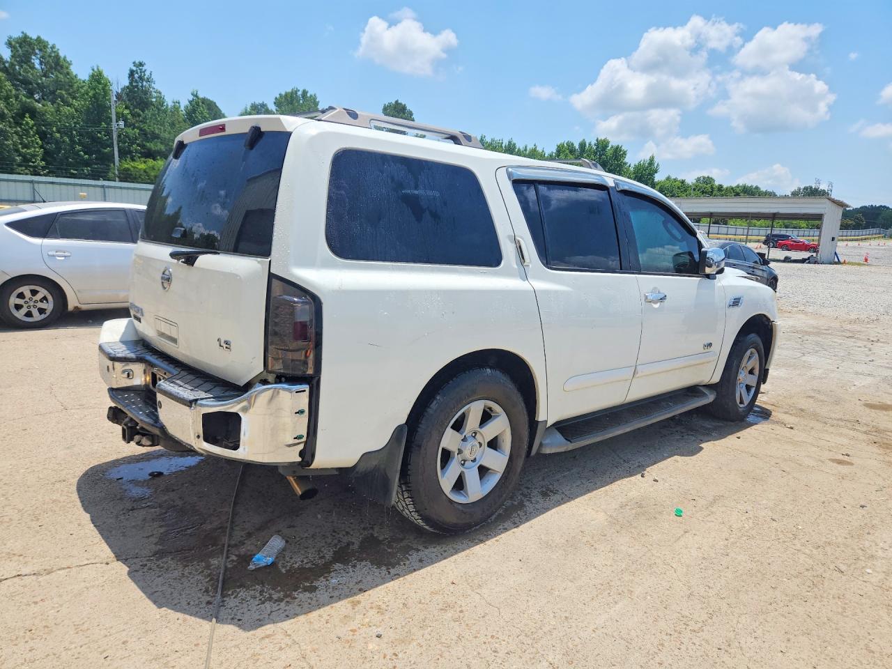2006 Nissan Armada Se Белый vin: 5N1AA08B06N739271