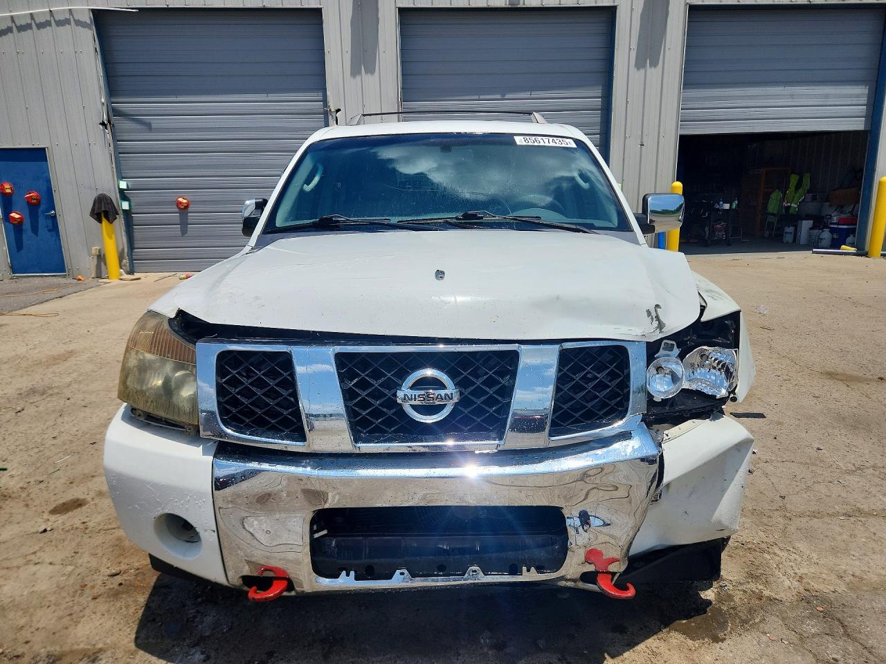 2006 Nissan Armada Se Белый vin: 5N1AA08B06N739271