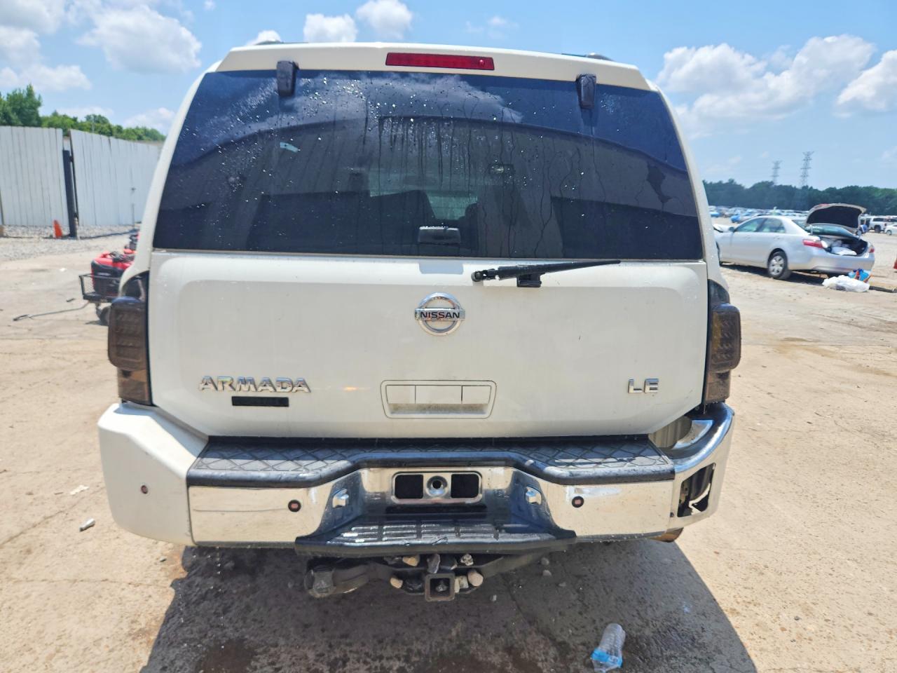 2006 Nissan Armada Se Белый vin: 5N1AA08B06N739271