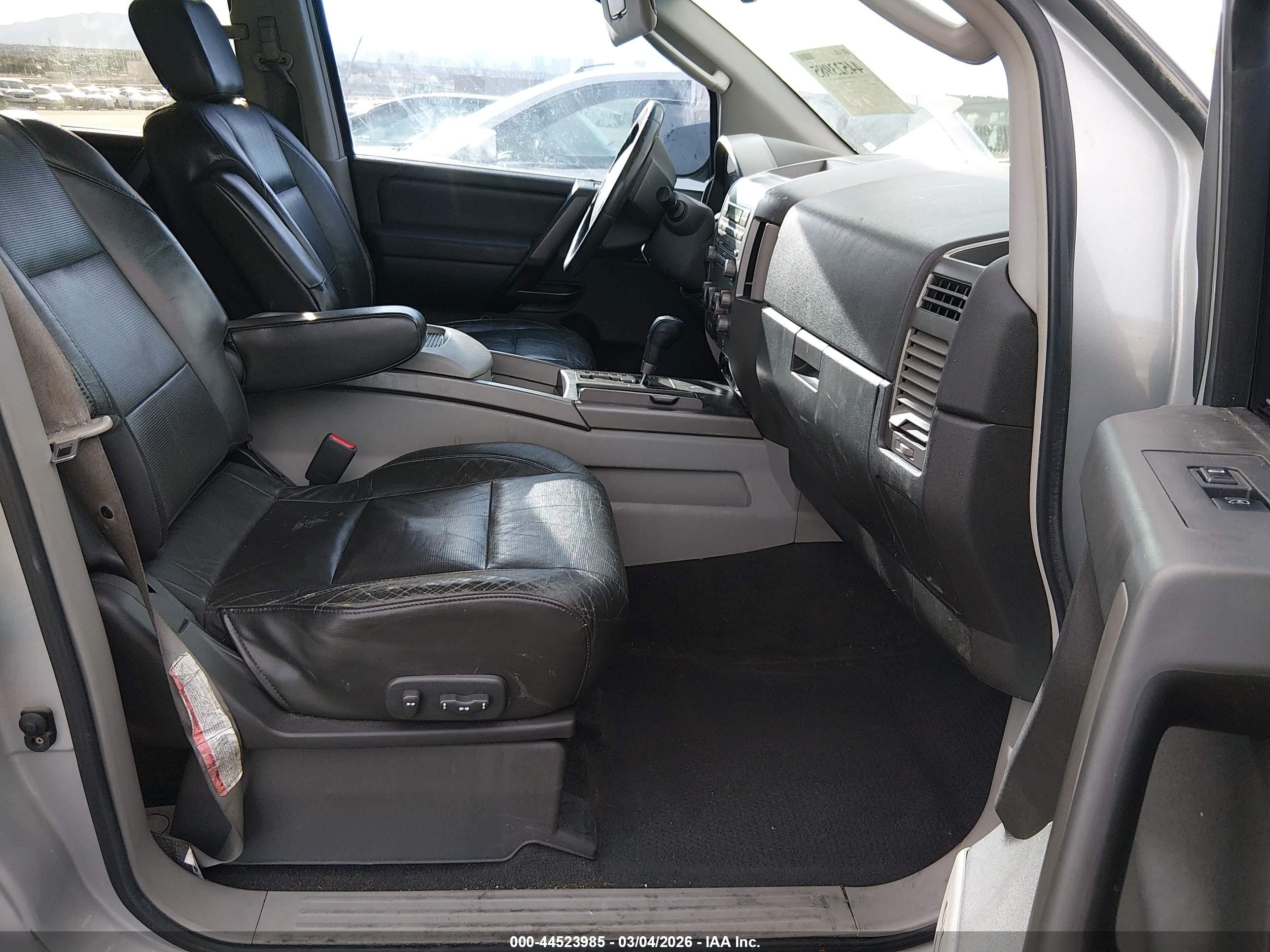 2004 Nissan Pathfinder Armada Se Off-road Silver vin: 5N1AA08B34N723532
