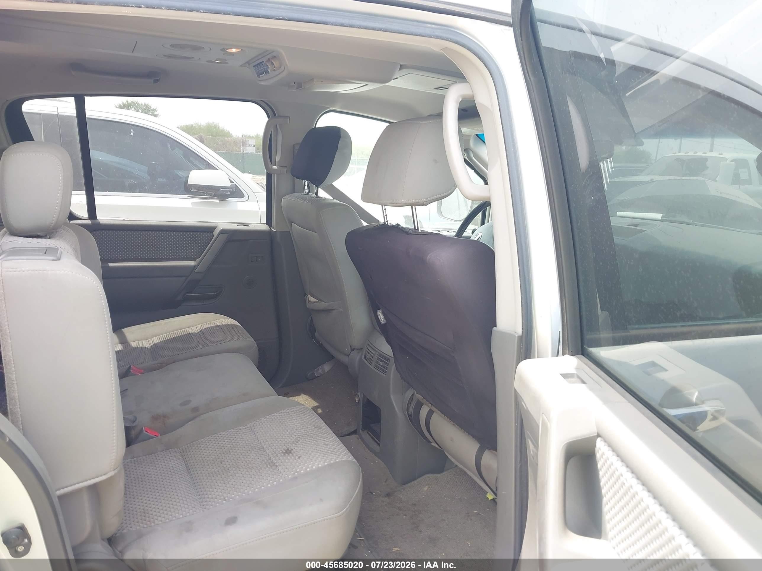2005 Nissan Armada Se Silver vin: 5N1AA08B35N722902