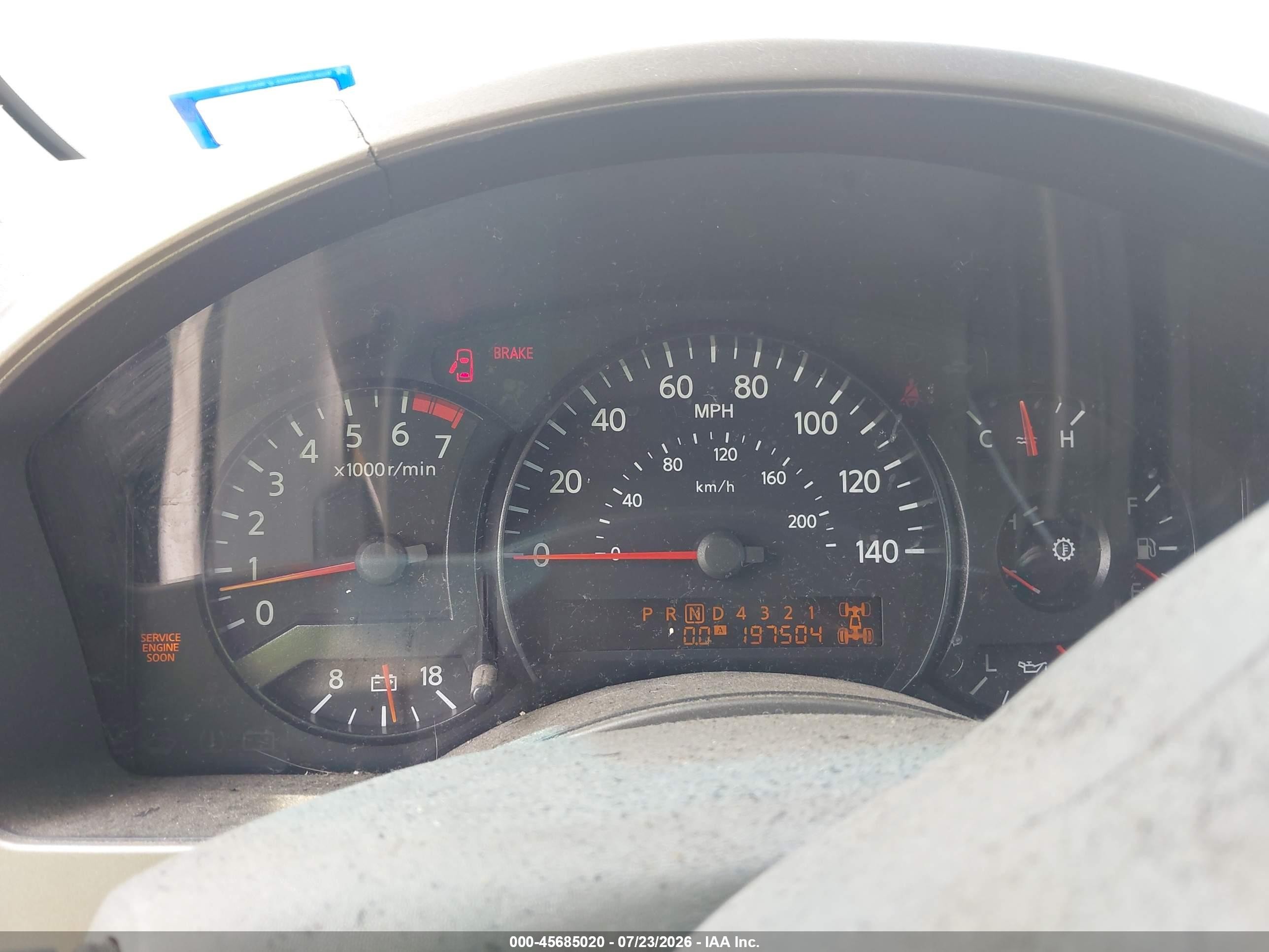 2005 Nissan Armada Se Silver vin: 5N1AA08B35N722902