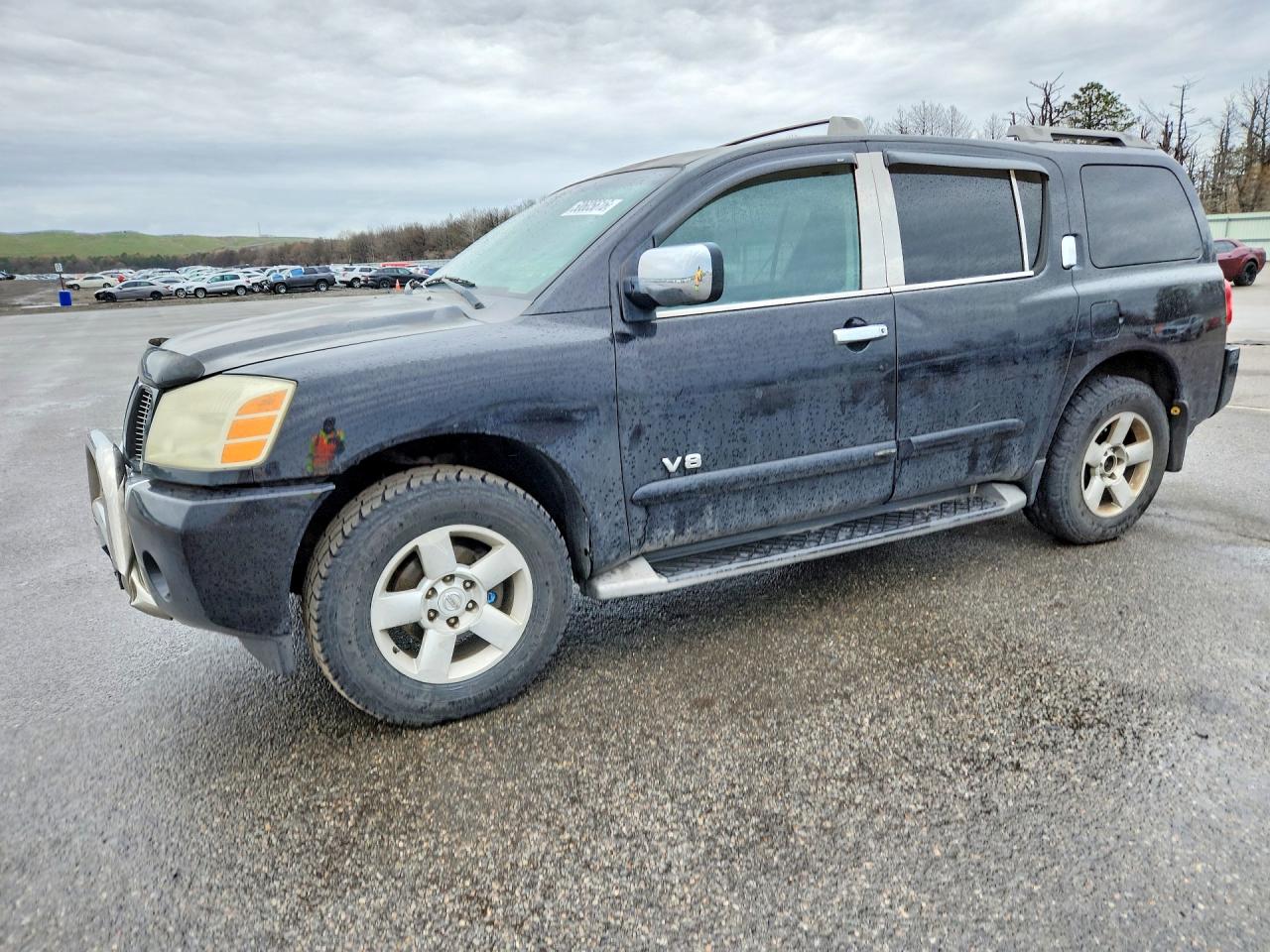 2004 Nissan Armada Se Black vin: 5N1AA08B44N727475