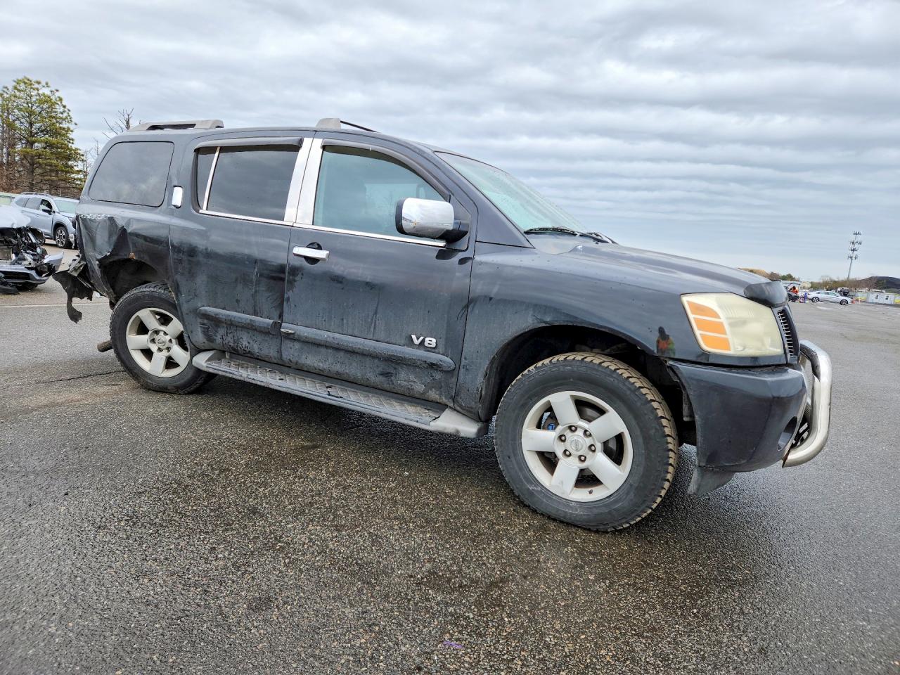 2004 Nissan Armada Se Black vin: 5N1AA08B44N727475
