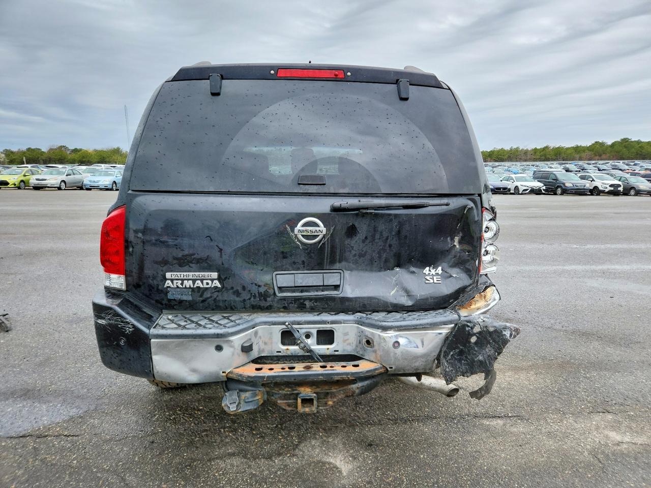 2004 Nissan Armada Se Black vin: 5N1AA08B44N727475