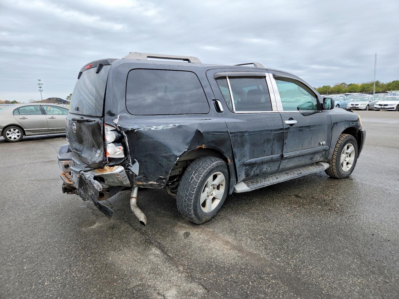 2004 Nissan Armada Se Black vin: 5N1AA08B44N727475
