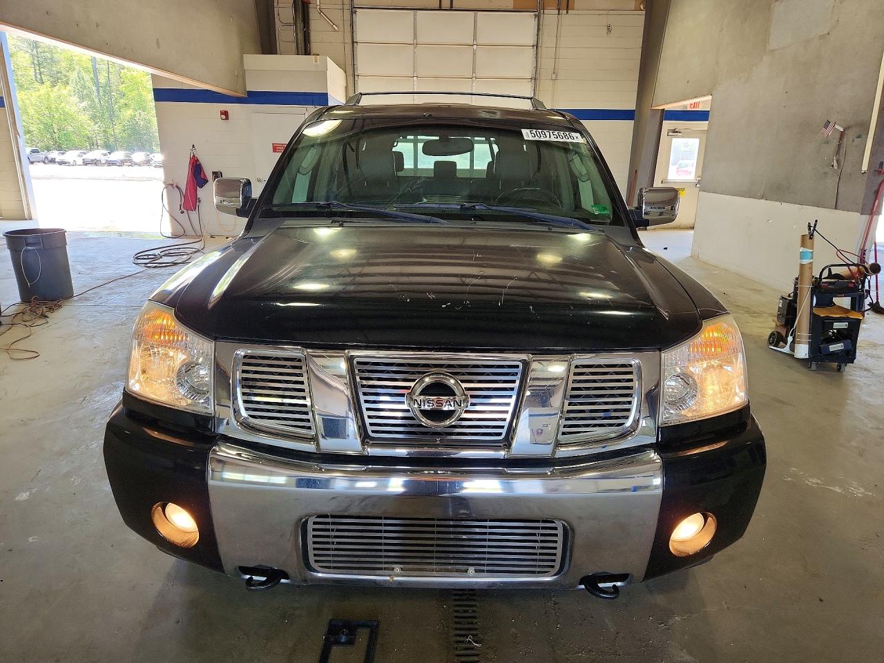 2004 Nissan Armada Se Black vin: 5N1AA08B44N745569