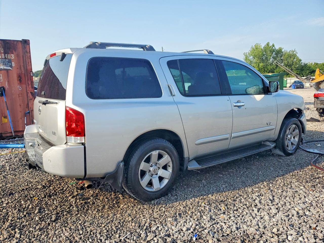 2005 Nissan Armada Se/le Silver vin: 5N1AA08B45N714369