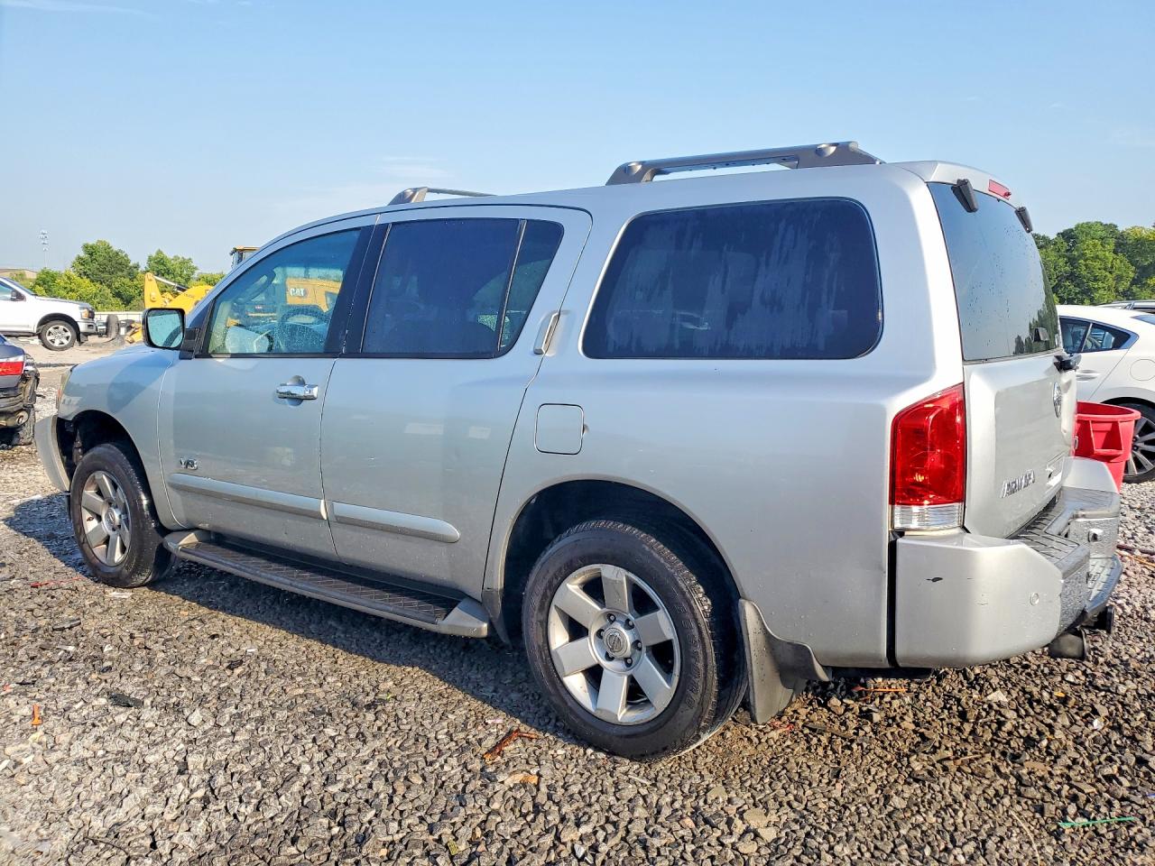 2005 Nissan Armada Se/le Silver vin: 5N1AA08B45N714369