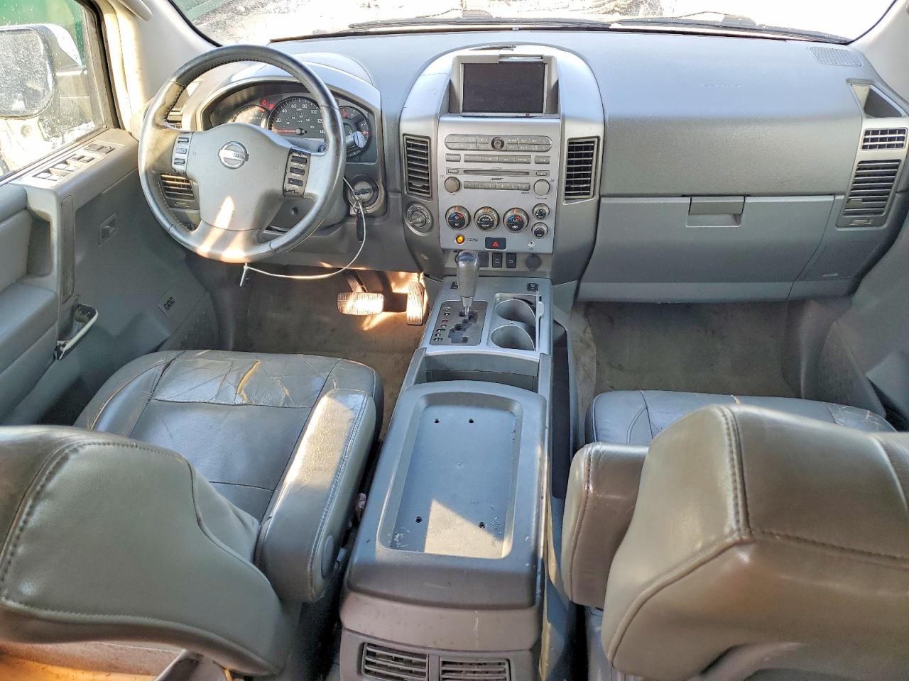 2005 Nissan Armada Se/le Silver vin: 5N1AA08B45N714369