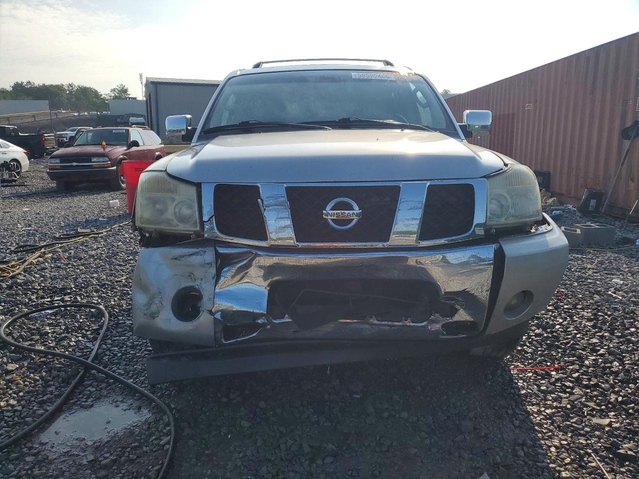 2005 Nissan Armada Se/le Silver vin: 5N1AA08B45N714369