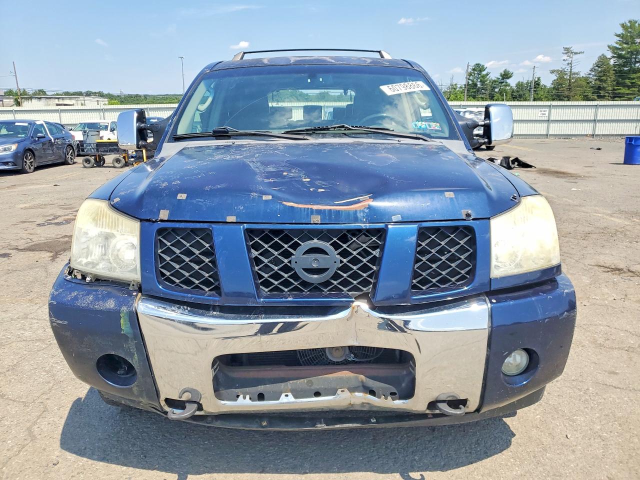 2006 Nissan Armada Se/le Blue vin: 5N1AA08B46N722392