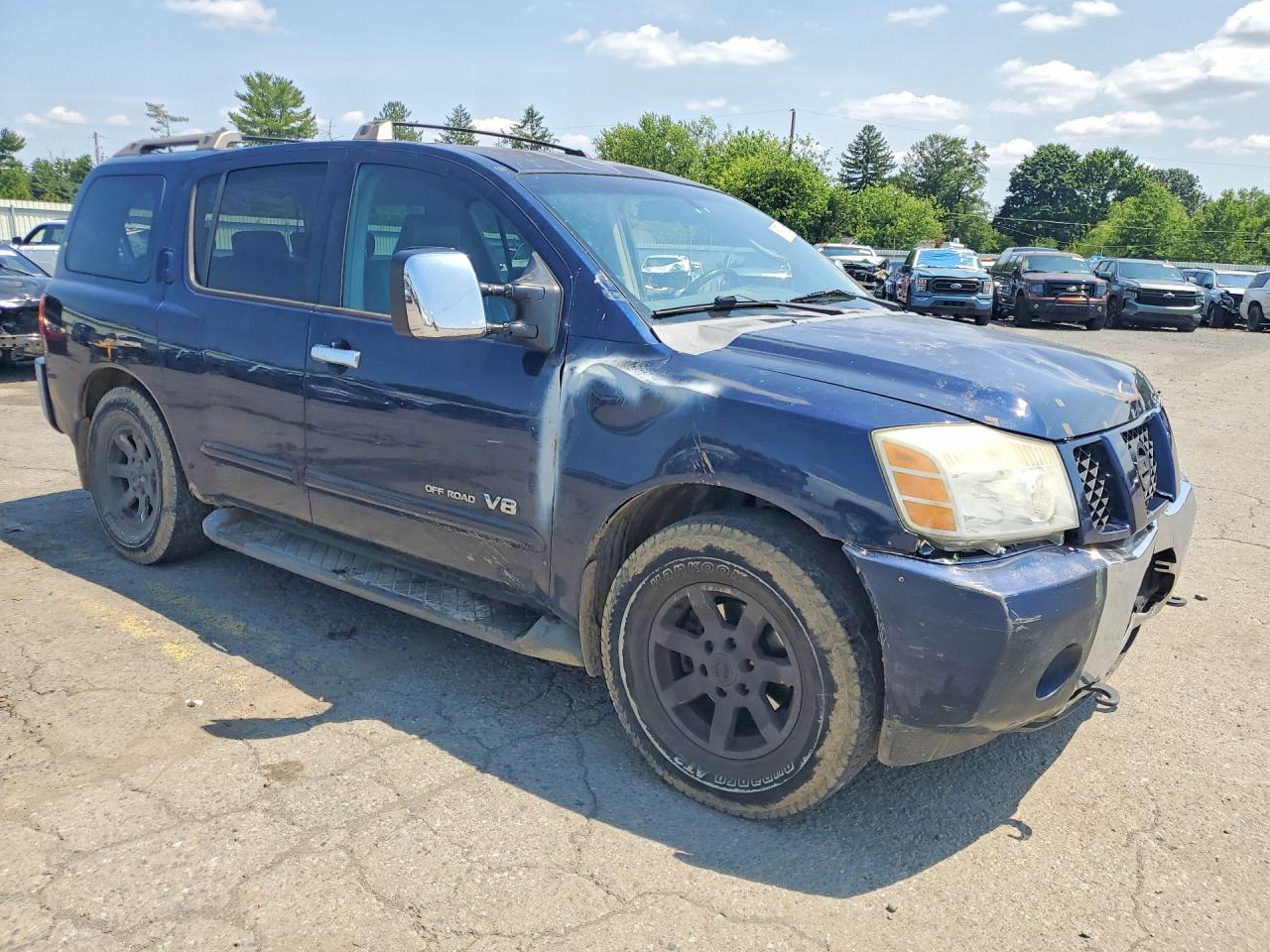 2006 Nissan Armada Se/le Blue vin: 5N1AA08B46N722392