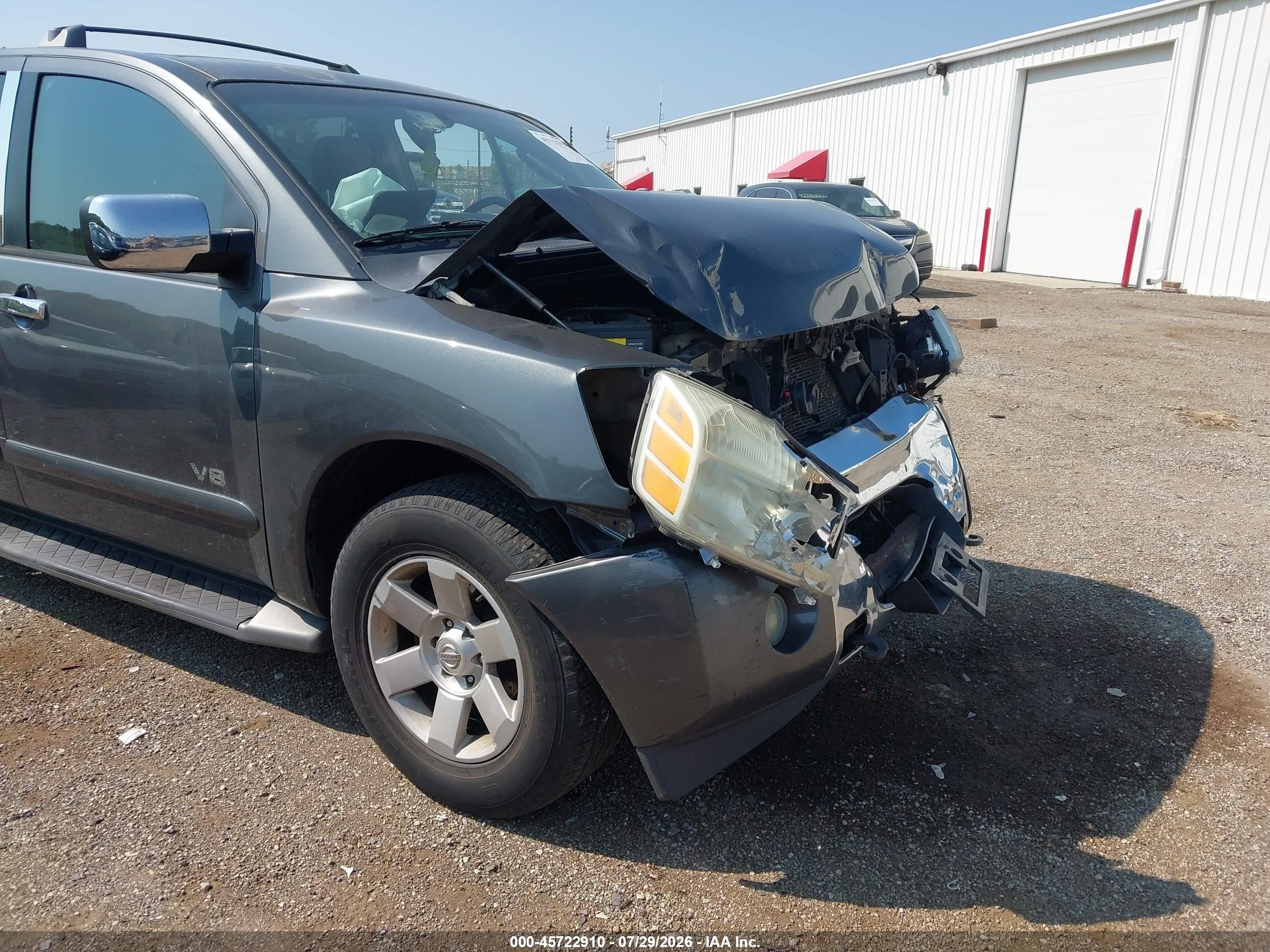 2004 Nissan Pathfinder Armada Le Gray vin: 5N1AA08B54N731597