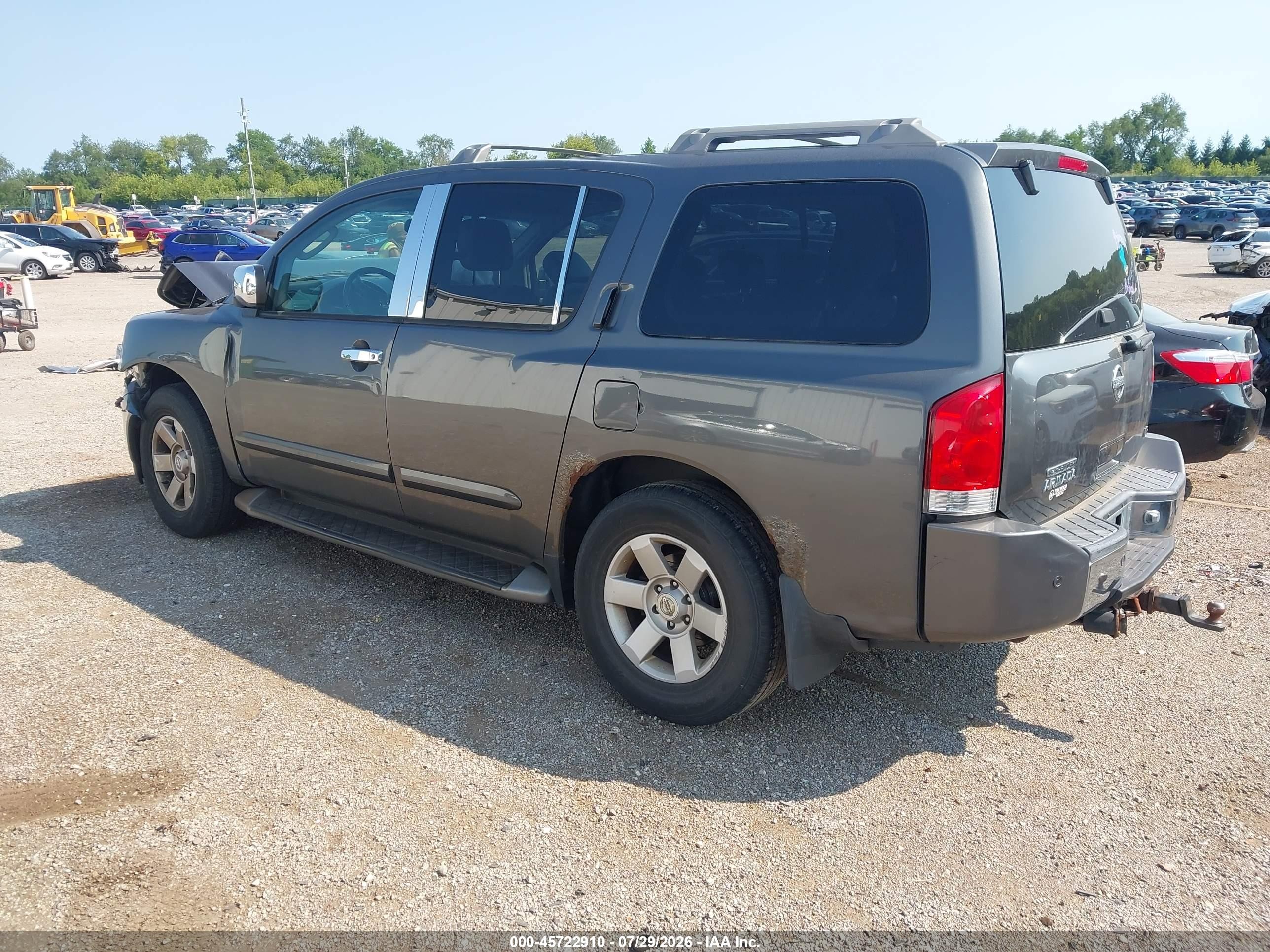 2004 Nissan Pathfinder Armada Le Gray vin: 5N1AA08B54N731597