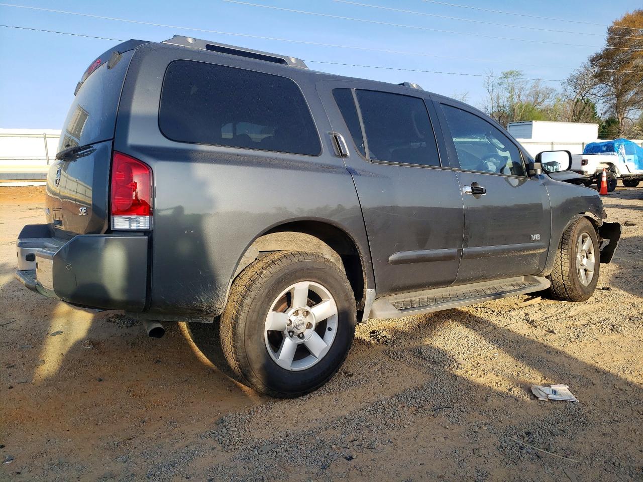 2006 Nissan Armada Se Серый vin: 5N1AA08B56N702801