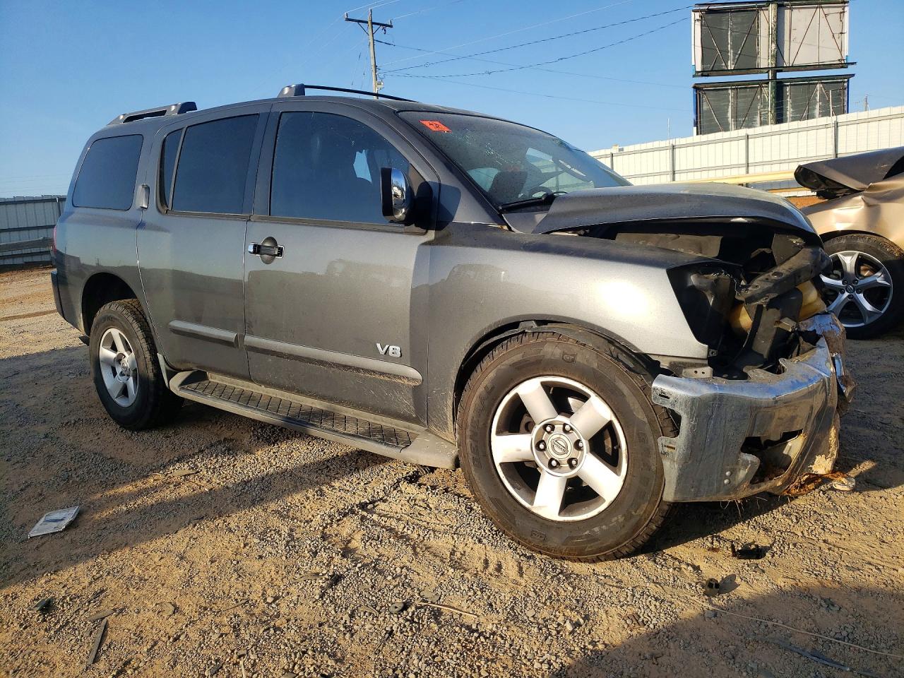 2006 Nissan Armada Se Серый vin: 5N1AA08B56N702801