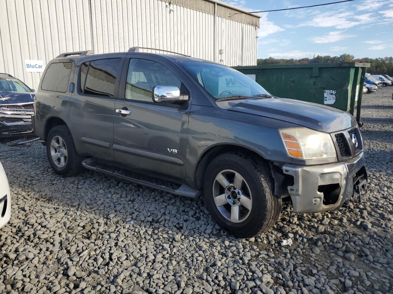 2004 Nissan Armada Se Gray vin: 5N1AA08B64N709396