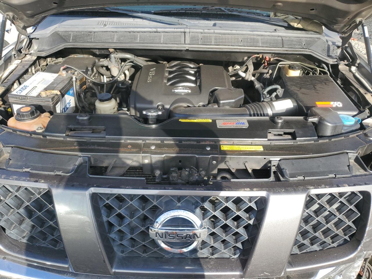 2004 Nissan Armada Se Gray vin: 5N1AA08B64N709396