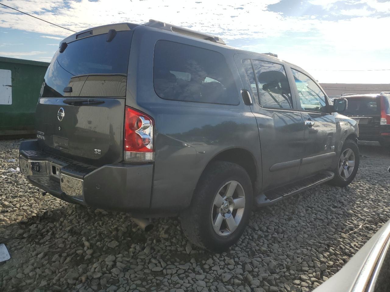 2004 Nissan Armada Se Gray vin: 5N1AA08B64N709396
