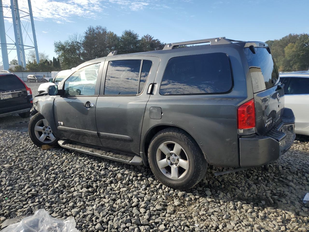 2004 Nissan Armada Se Gray vin: 5N1AA08B64N709396