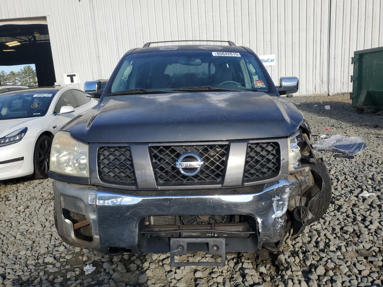 2004 Nissan Armada Se Gray vin: 5N1AA08B64N709396