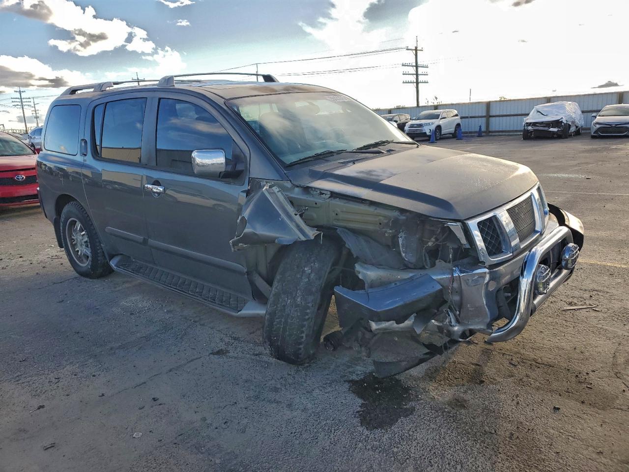 2004 Nissan Armada Se Gray vin: 5N1AA08B64N710838