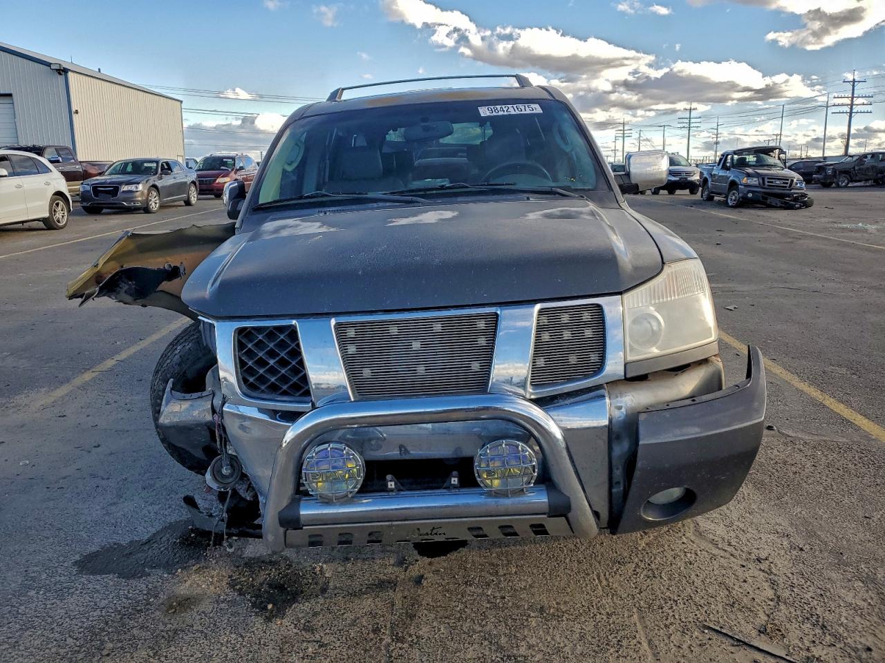 2004 Nissan Armada Se Gray vin: 5N1AA08B64N710838