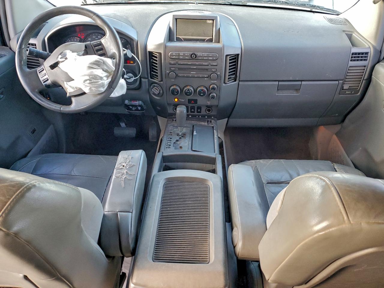 2004 Nissan Armada Se Gray vin: 5N1AA08B64N710838