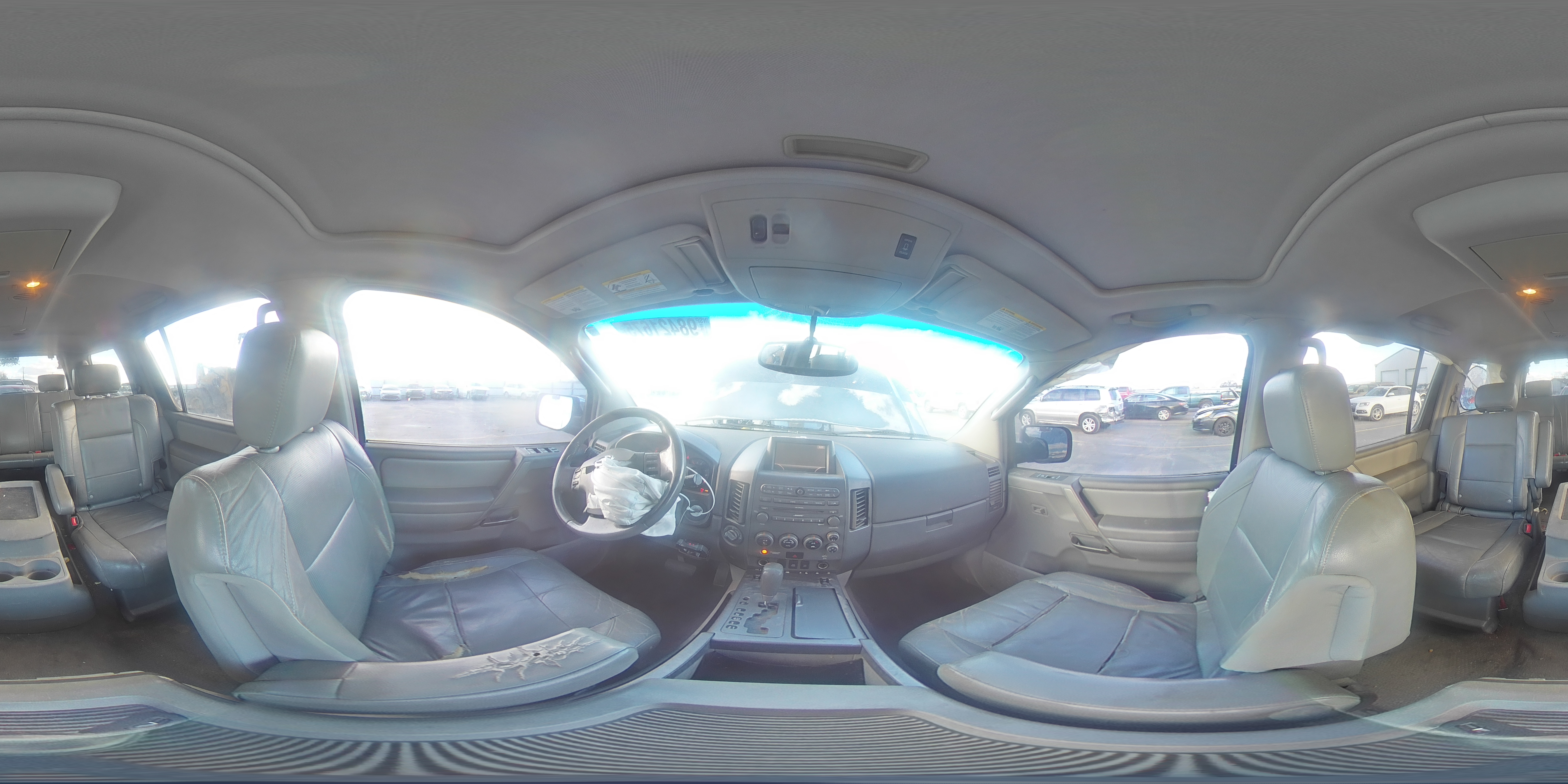 2004 Nissan Armada Se Gray vin: 5N1AA08B64N710838