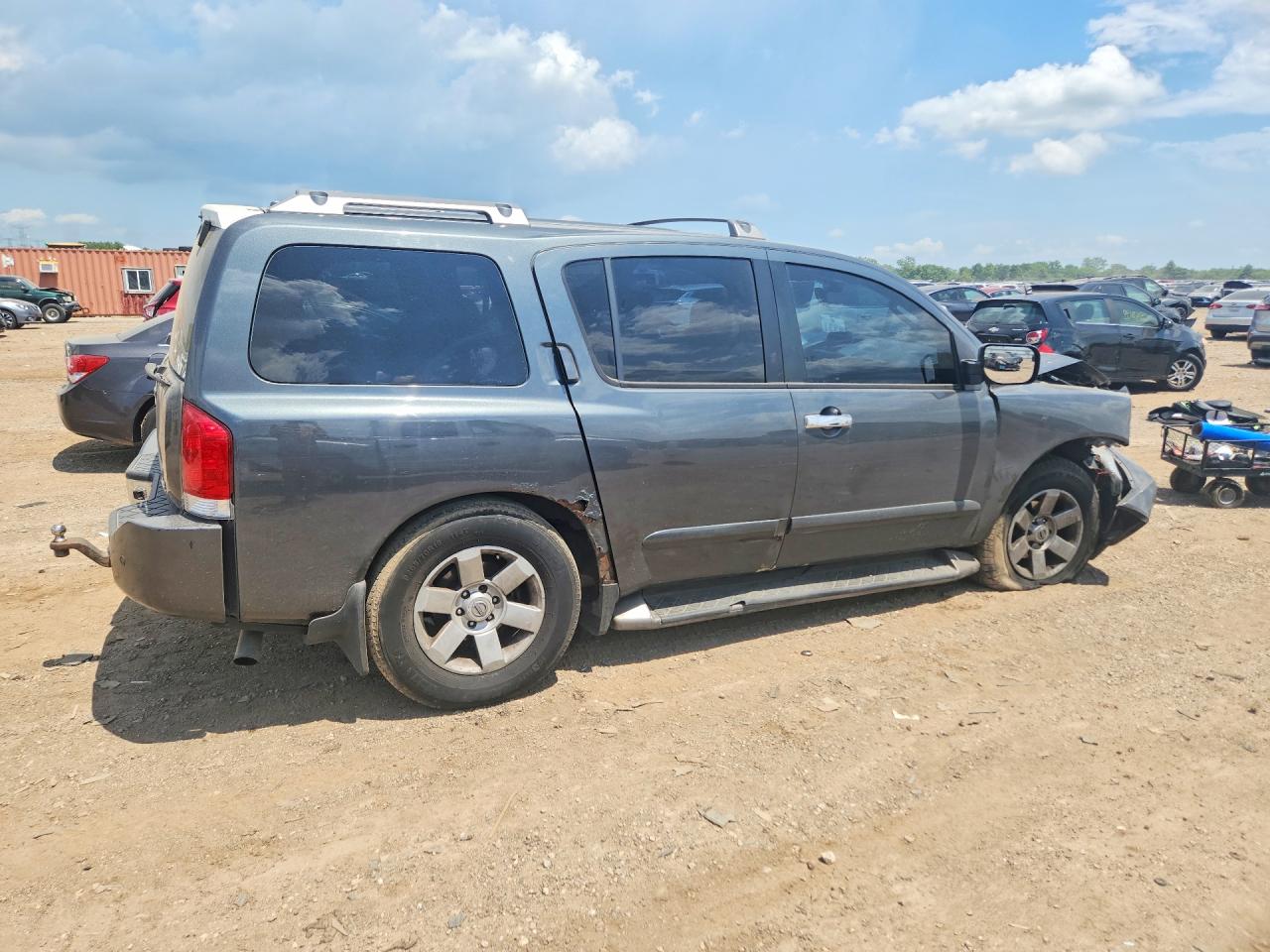 2004 Nissan Armada Se Gray vin: 5N1AA08B64N730006