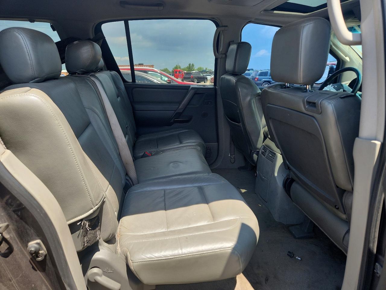 2004 Nissan Armada Se Gray vin: 5N1AA08B64N730006