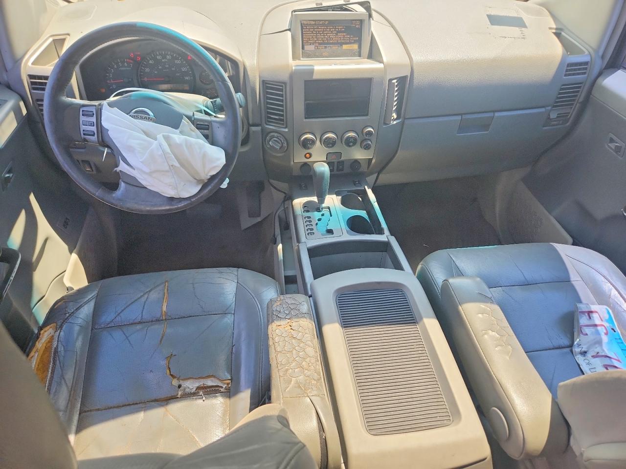 2004 Nissan Armada Se Gray vin: 5N1AA08B64N730006
