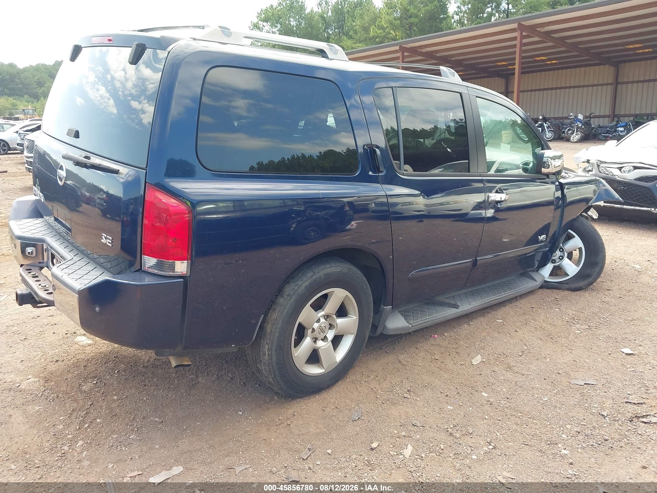 2006 Nissan Armada Se Navy vin: 5N1AA08B66N722040