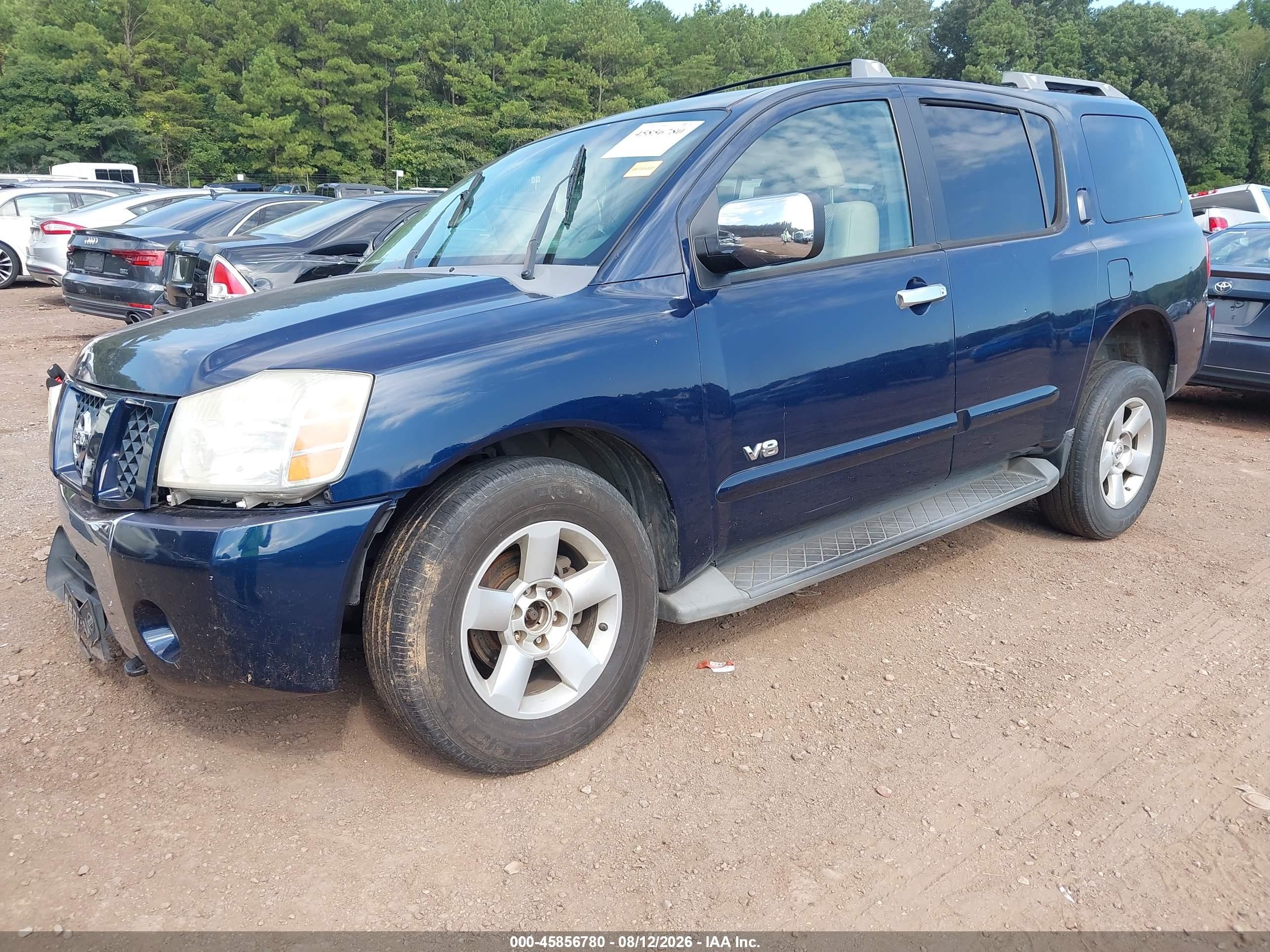 2006 Nissan Armada Se Navy vin: 5N1AA08B66N722040