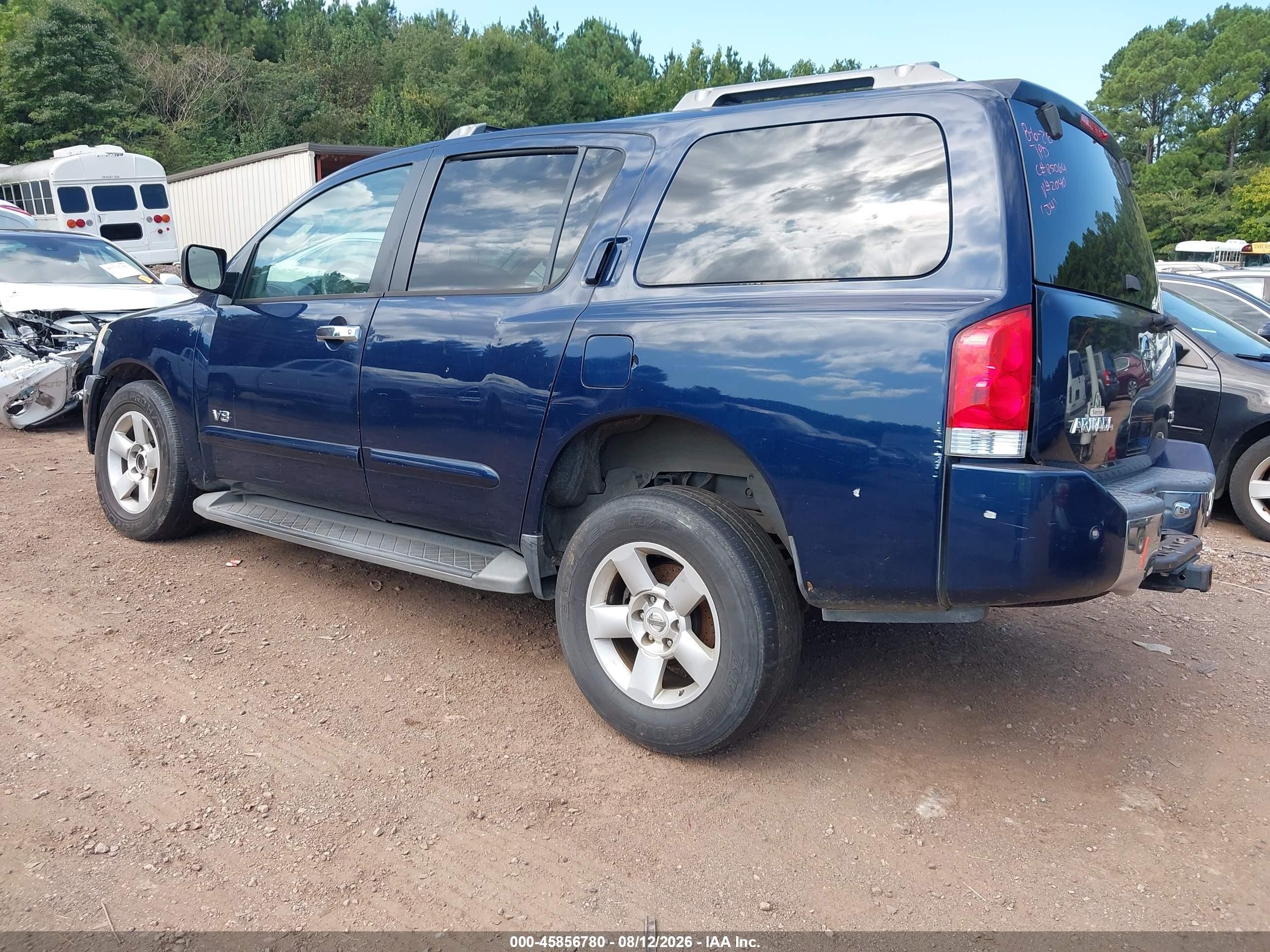2006 Nissan Armada Se Navy vin: 5N1AA08B66N722040