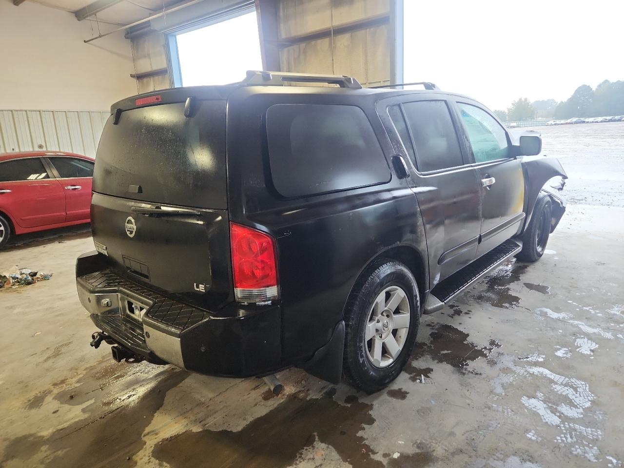2004 Nissan Armada Se Черный vin: 5N1AA08B84N732940