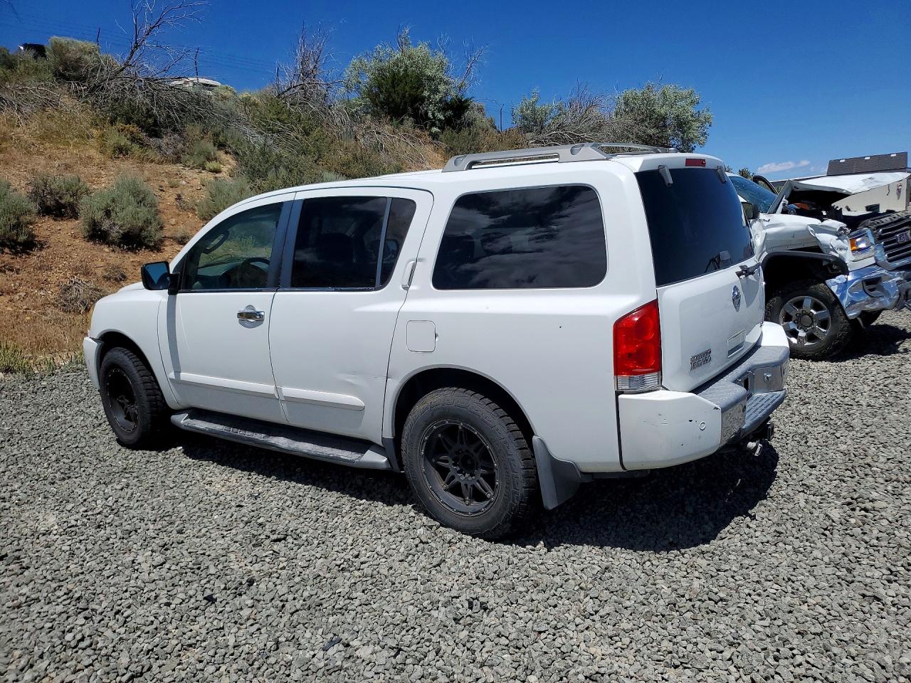 2004 Nissan Armada Se White vin: 5N1AA08B84N735353