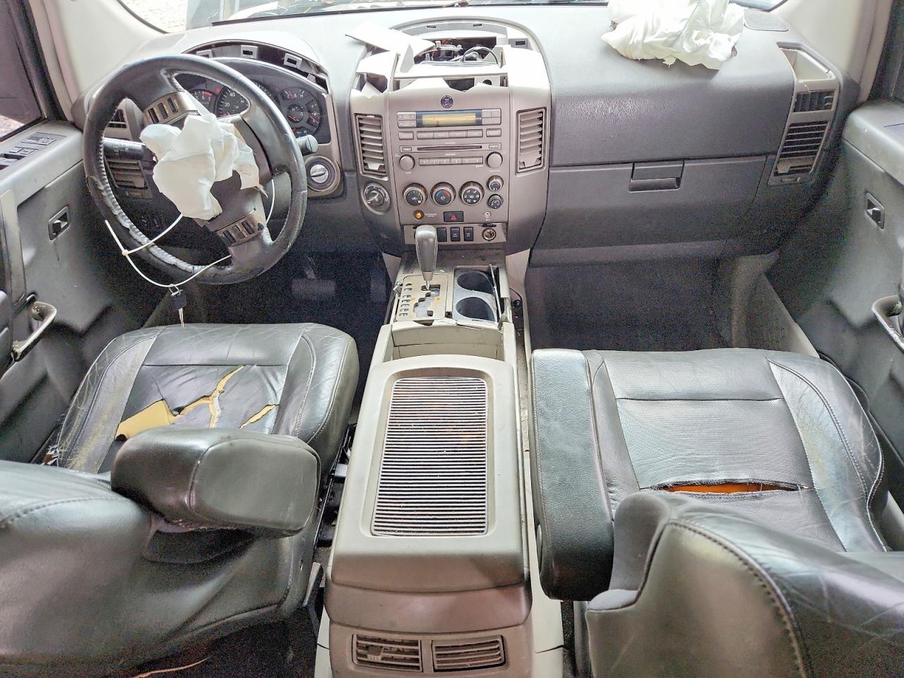 2004 Nissan Armada Se Black vin: 5N1AA08B94N736284