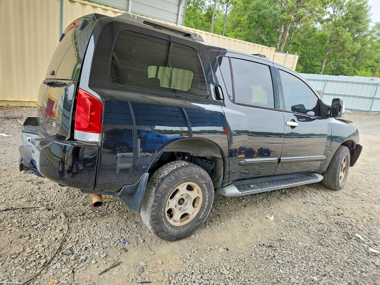 2004 Nissan Armada Se Black vin: 5N1AA08B94N736284