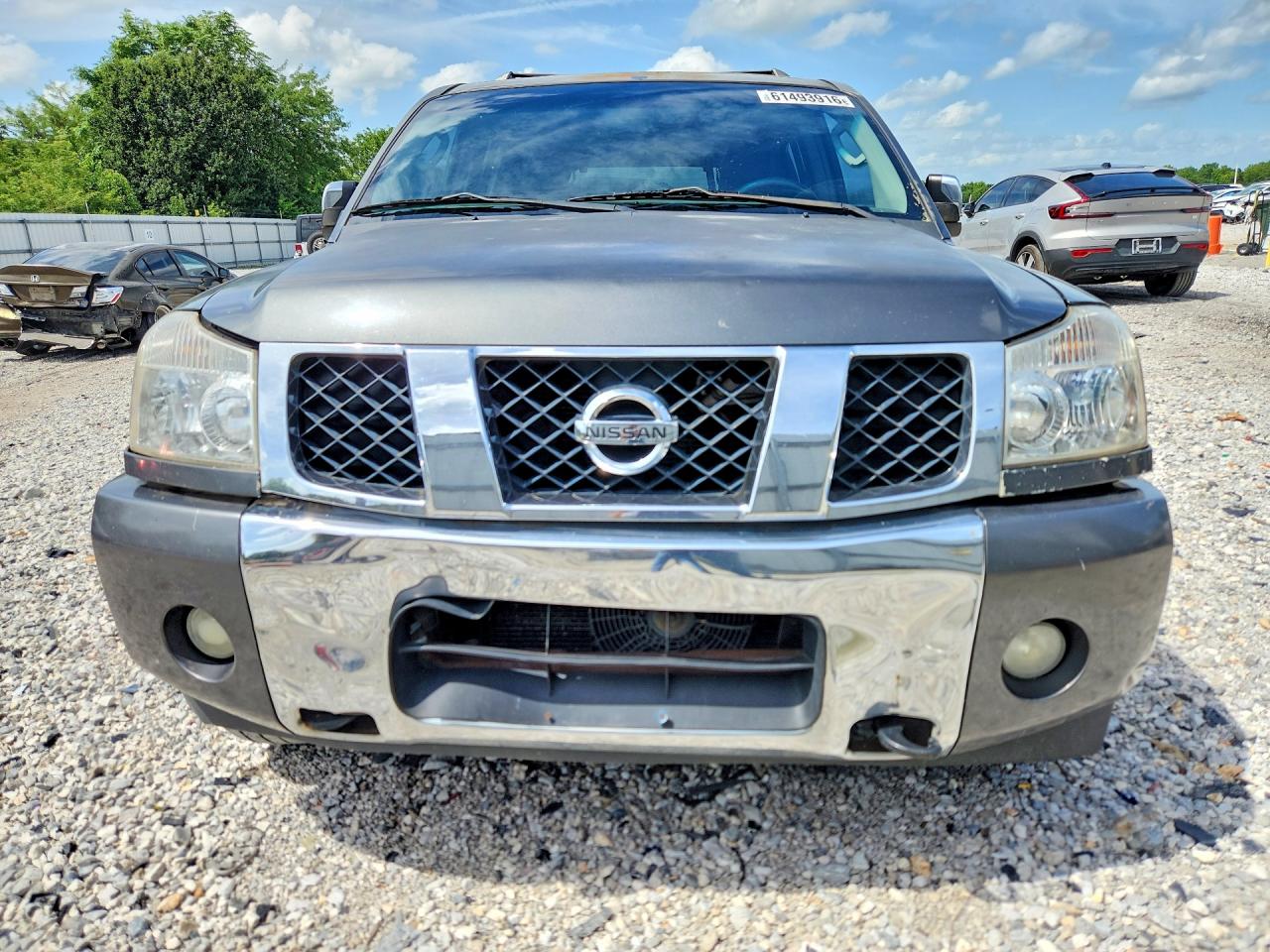 2005 Nissan Armada Se Gray vin: 5N1AA08B95N732897