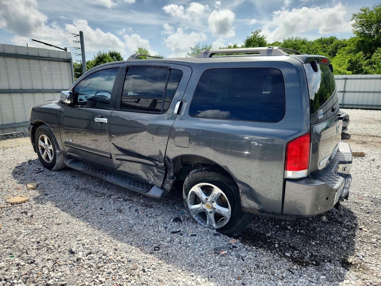 2005 Nissan Armada Se Gray vin: 5N1AA08B95N732897