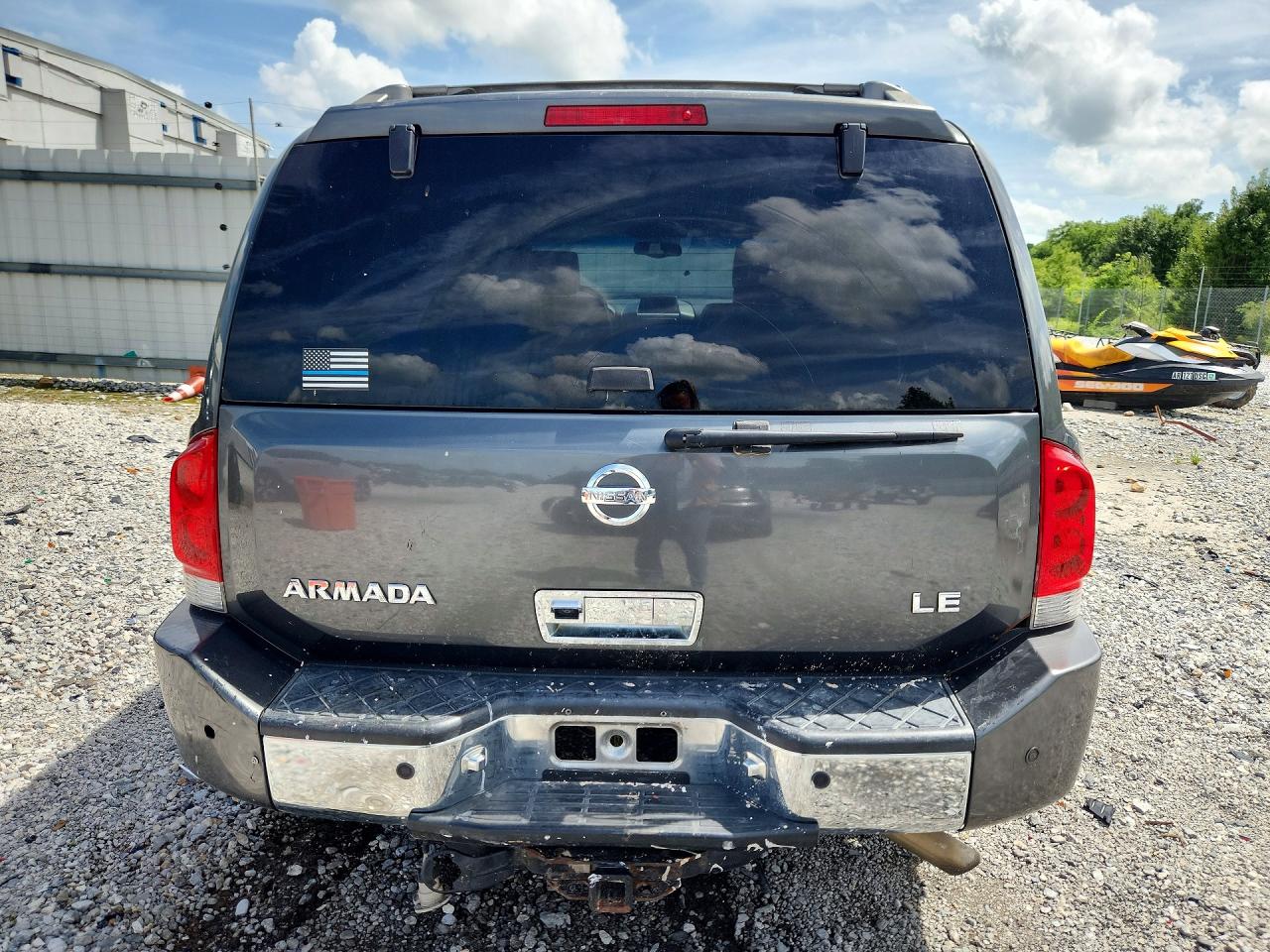 2005 Nissan Armada Se Gray vin: 5N1AA08B95N732897