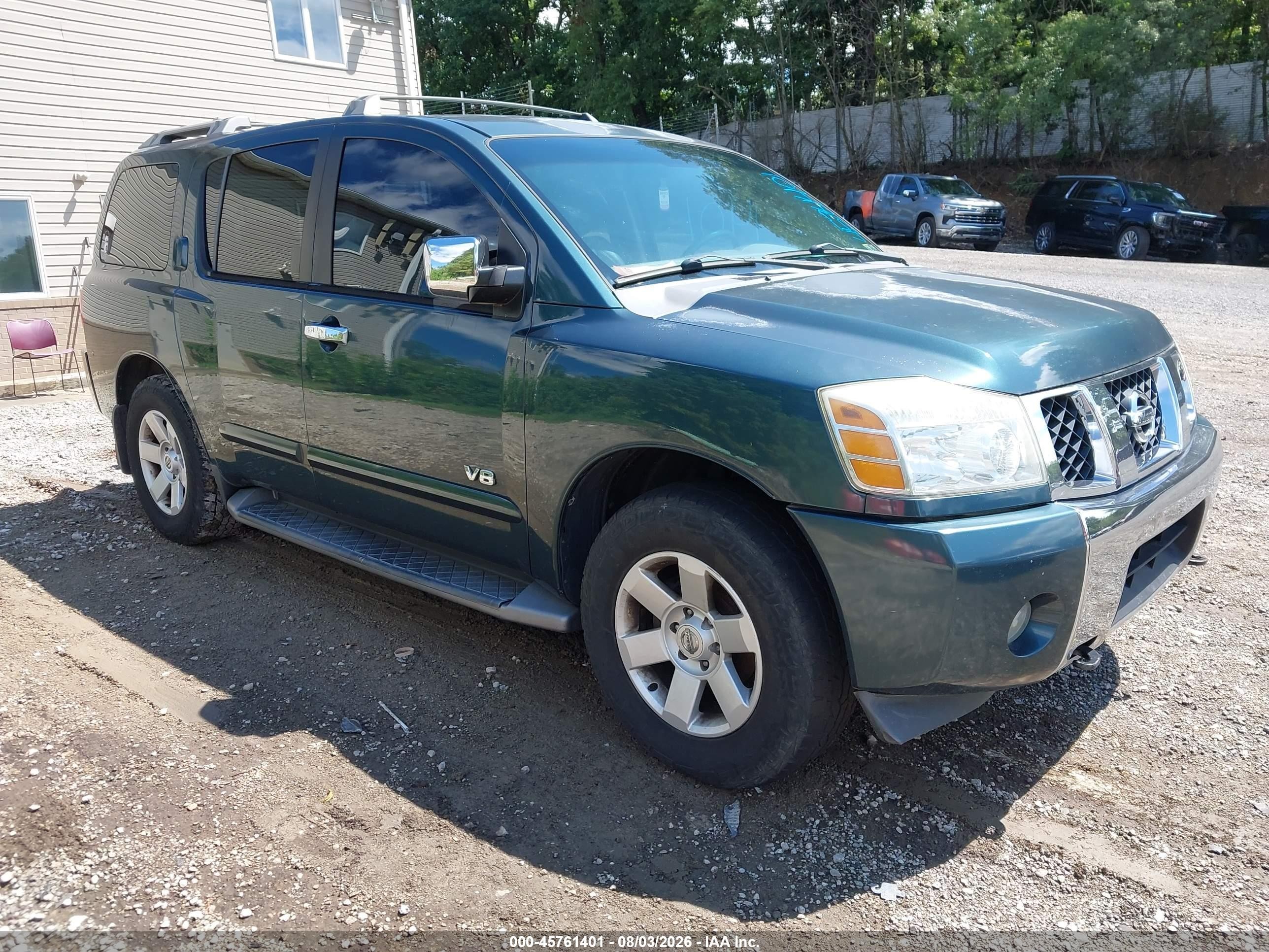 2005 Nissan Armada Le Gray vin: 5N1AA08B95N737985