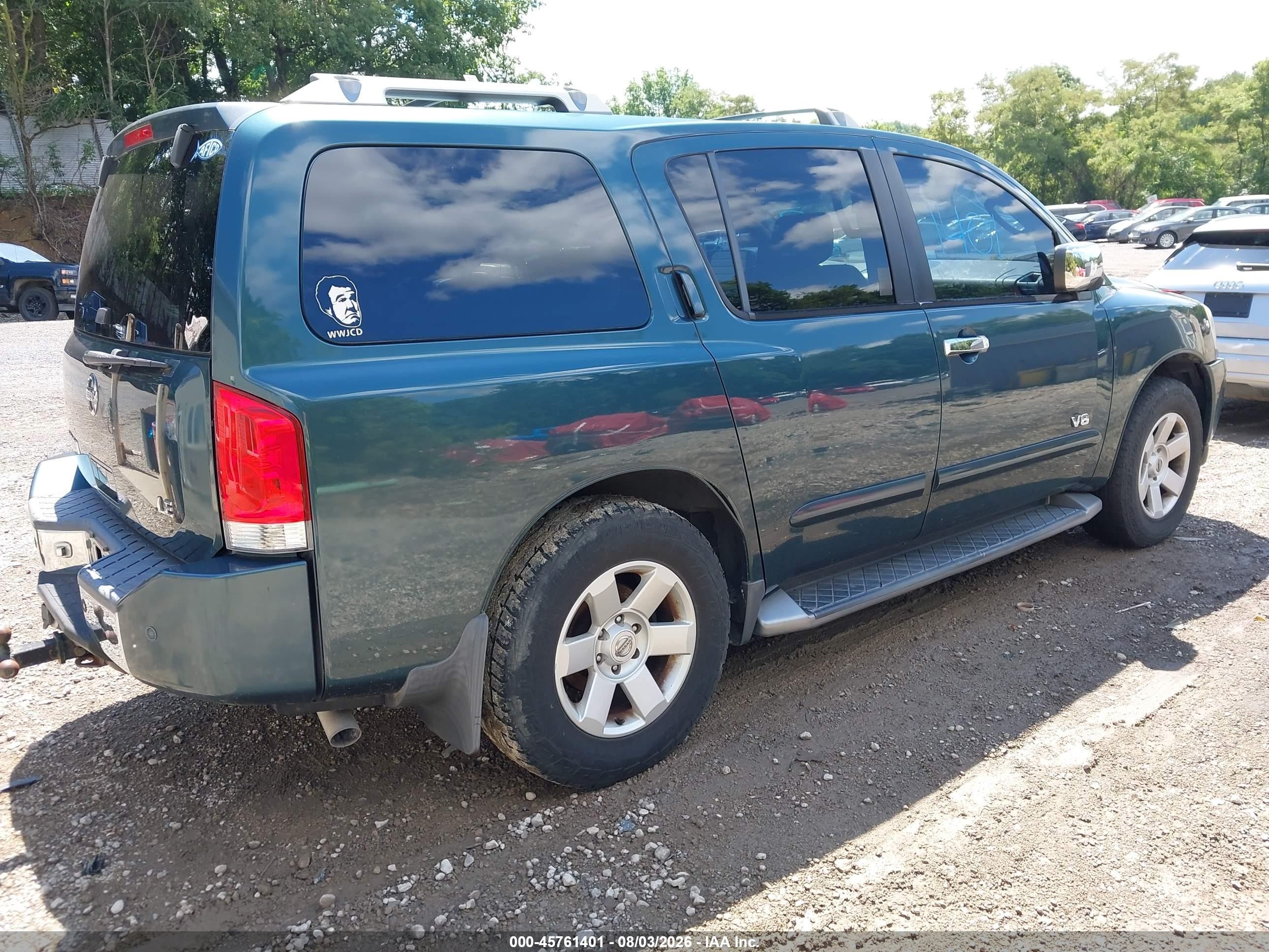 2005 Nissan Armada Le Gray vin: 5N1AA08B95N737985