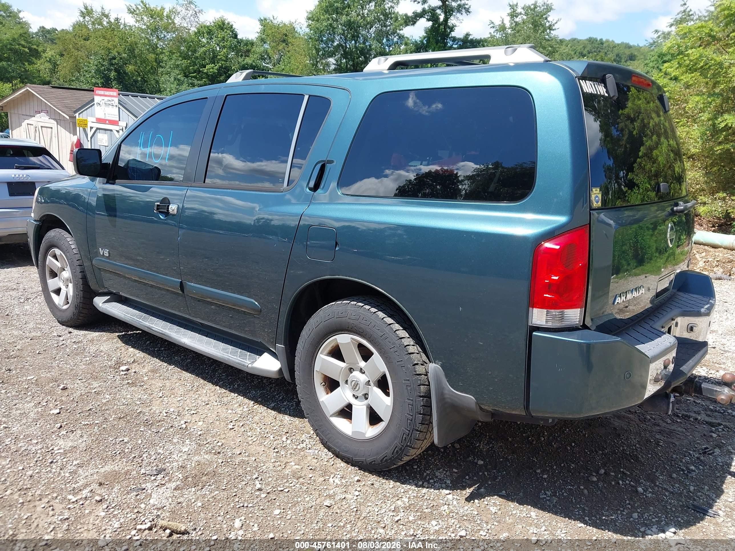 2005 Nissan Armada Le Gray vin: 5N1AA08B95N737985