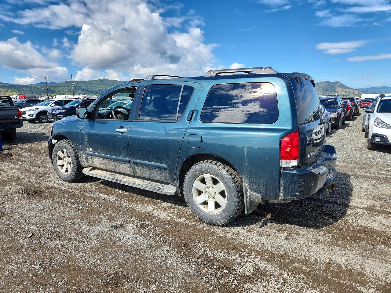 2006 Nissan Armada Se Blue vin: 5N1AA08B96N711453