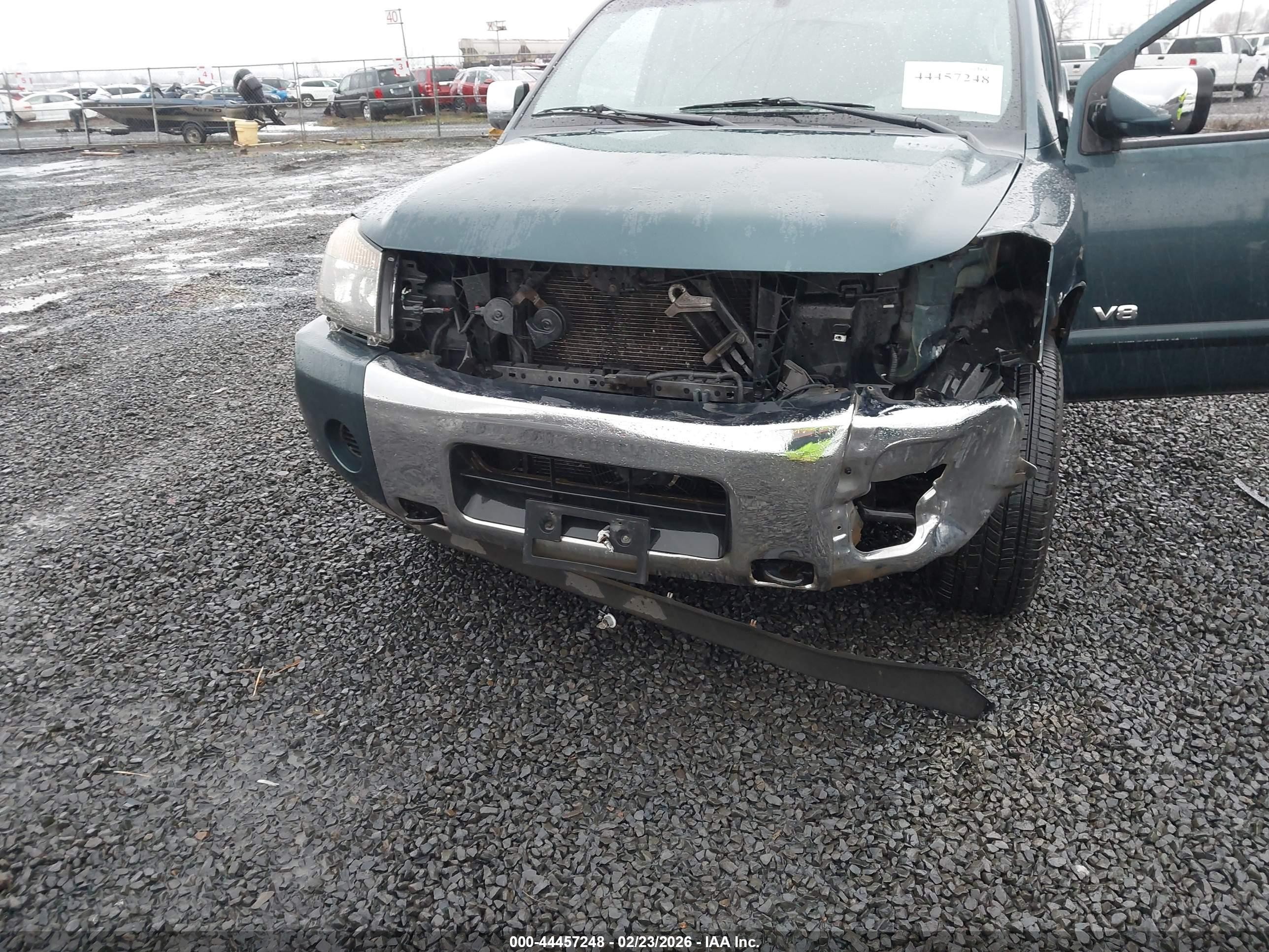 2006 Nissan Armada Se Green vin: 5N1AA08B96N726809